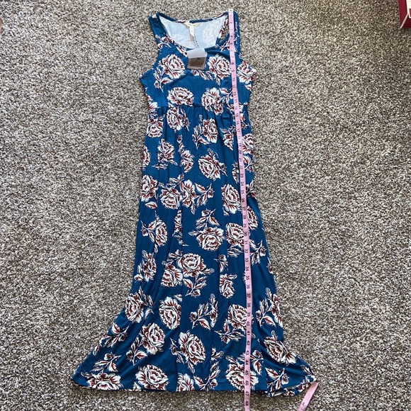 Matilda Jane Along the Beach maxi dress matching family S blue bin - Picture 8 of 9